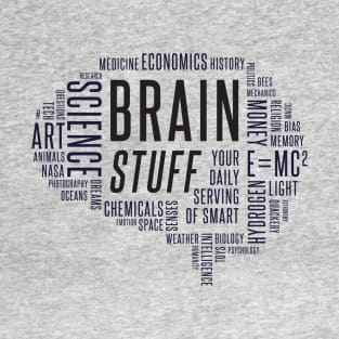 Brain Stuff Calligram T-Shirt